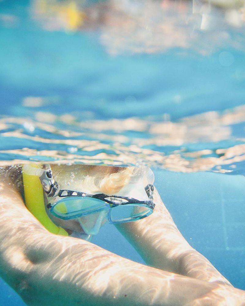 Athletic person in motion showing fluid exercise transition